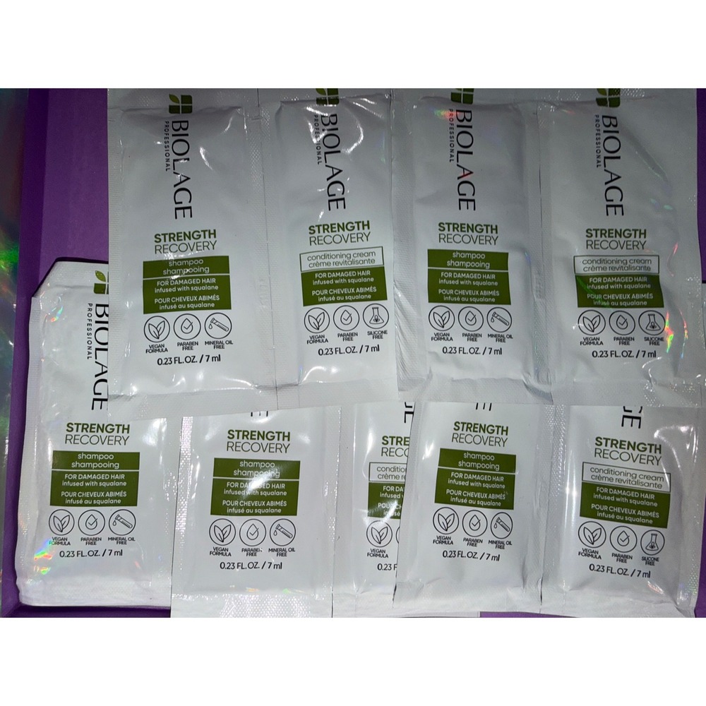 Matrix biolage Strength Recovery Shampoo Conditioner 5 sets travel repair
